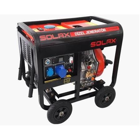 Jeneratör Dizel 8,75kw Tekerlekli İpli